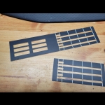 Upper Console S1 Plastic Overlays