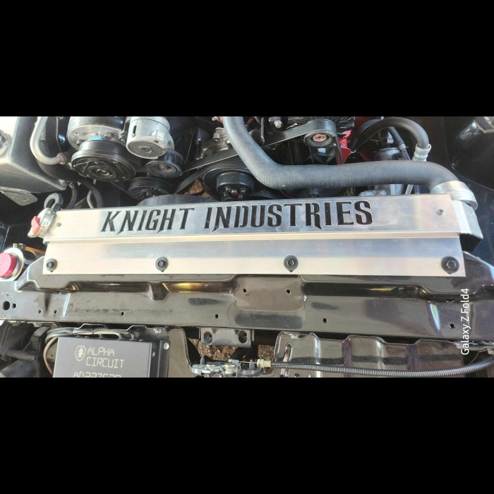 Customized Aluminum Radiator Upper Support Bracket/Shroud - 1982-1992  Firebird - Image 1